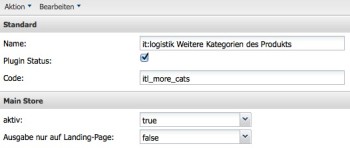 Artikel-Kategorien-Verwendung - 1 Mandant