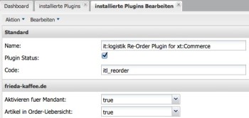 Nachbestellungen- Plugin für xt:commerce