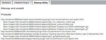 Google Sitemap Tool - 1 Mandant